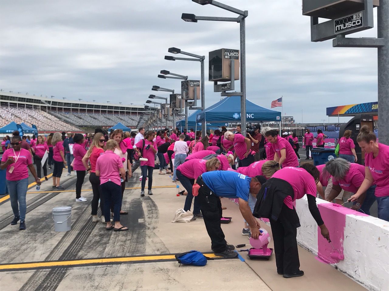 Paint Pit Wall Pink